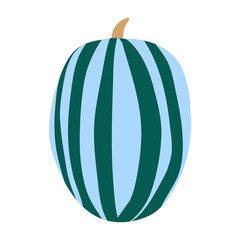 Watermelon. Hand drawn watermelon isolated on white. Vector