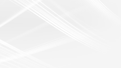 Abstract white gray gradient geometric background. Neon light curved lines and shape with color graphic design.