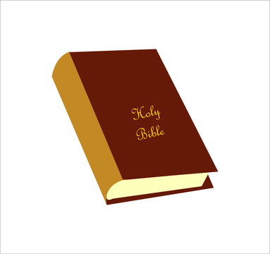 bible to pray from catholic church. Vector illustration for web and mobile design.