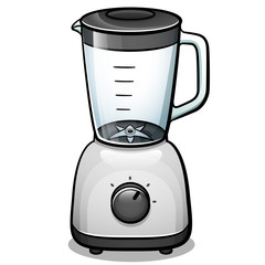 Vector blender design isolated drawing