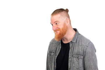 Fototapeta premium Redhead man