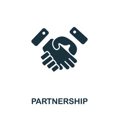 Partnership icon. Simple illustration from startup collection. Creative Partnership icon for web design, templates, infographics and more