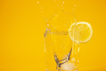 lemon juice splash