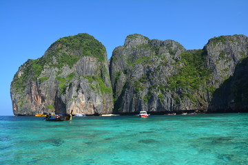 Maya Bay Ko Phi Phi Leh Thaïlande Asie