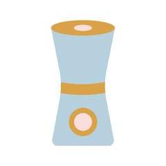 Humidifier. Aromatherapy for the home and a modern, useful air purifier. Vector colorful illustration in cartoon style flat