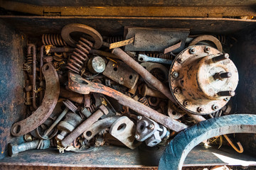 Fototapeta premium old rusty tools