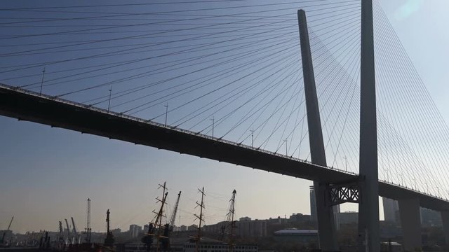View from under the big bridge
