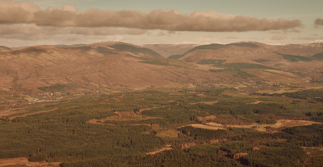 Scotland and Scottish highlands