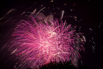 Fireworks. An image of a beautiful fireworks
