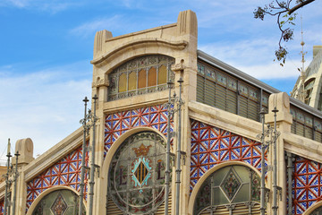 Obraz premium Mercado Central de Valencia, España