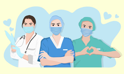 health team that is ready to help community