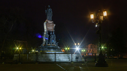Monument to Empress Catherine II in Krasnodar