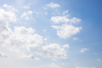 a nice blue sky with clouds