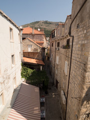 Fototapeta na wymiar Vistas de Dubrovnik desde las murallas de la ciudad