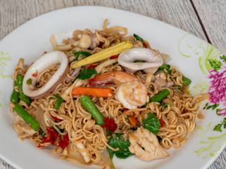 Thai Food Mixed Dishes Wide Selection