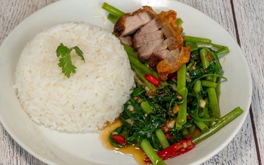 Thai Food Mixed Dishes Wide Selection