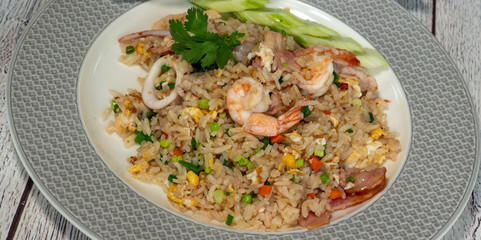 Thai Food Mixed Dishes Wide Selection