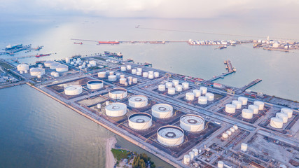Oil and gas refinery industry zone