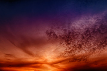 Cirrocumulus Sky Clouds abstract  moody dramatic nature texture