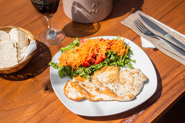 Menú y platos principales en Restaurantes