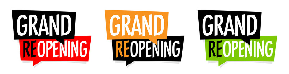 Grand reopening