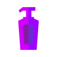 Hand sanitizer for soap or antibacterial gel icon vector