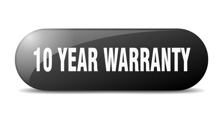 10 year warranty button. 10 year warranty sign. key. push button.