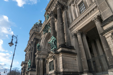 Berlin Cathedral (German: Berliner Dom), short name for the Evangelical Supreme Parish and Collegiate Church located on Museum Island in the Mitte borough