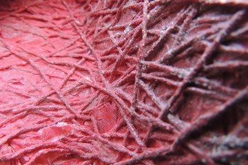 Threads with red color background wallpaper