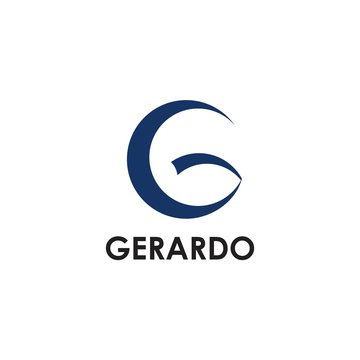 G Gerardo Logo Vector and Symbol, Templates