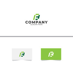 Letter F Logo Design Template