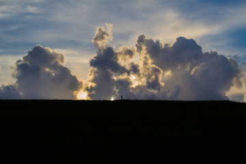 Obraz na płótnie Canvas Sunset Field