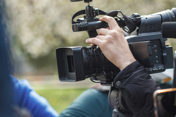 outdoor camera, when shooting a report