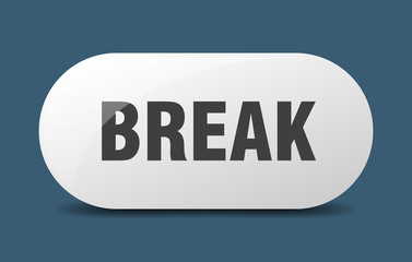 break button. break sign. key. push button.