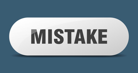 mistake button. mistake sign. key. push button.