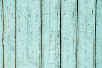 Light-green painted wooden planks with copyspace for your text