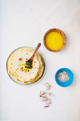 Traditional Indian flat bread Chapati