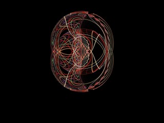 Imaginatory fractal background Image