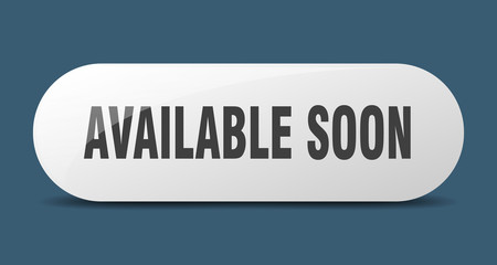 available soon button. available soon sign. key. push button.