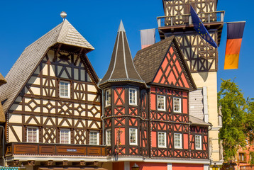 Traditional old architecture in Germany