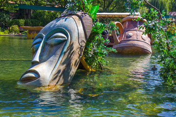 Traditional African ethnical totem