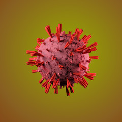 Fototapeta premium Coronavirus, covid 19, 2019-ncov, sars-cov-2. Campaign against coronavirus pandemic in all world. Virus message.