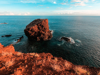 Puʻu Pehe Sweetheart Rock Lanai