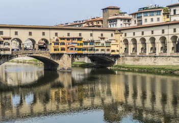 Obraz na płótnie Canvas Ponte Vecchio bridge in Florence