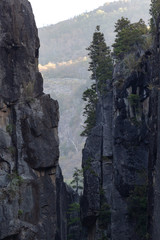 Fototapeta premium rock in the mountains