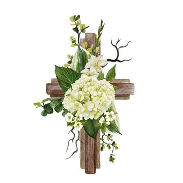 Flowers And Cross Images Browse 96, Wooden Cross Flower Arrangements