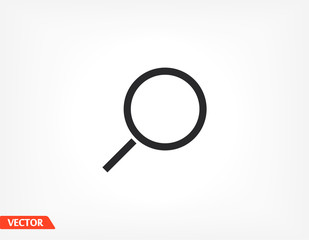 Search icon. Vector Eps 10 . Lorem Ipsum Flat Design