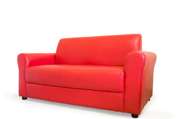 sofa furniture isolated on white background with clipping path