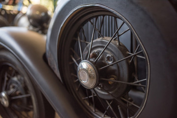 machine rims retro car