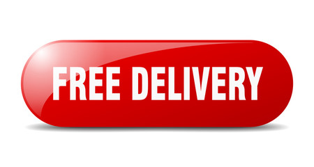 free delivery button. free delivery sign. key. push button.